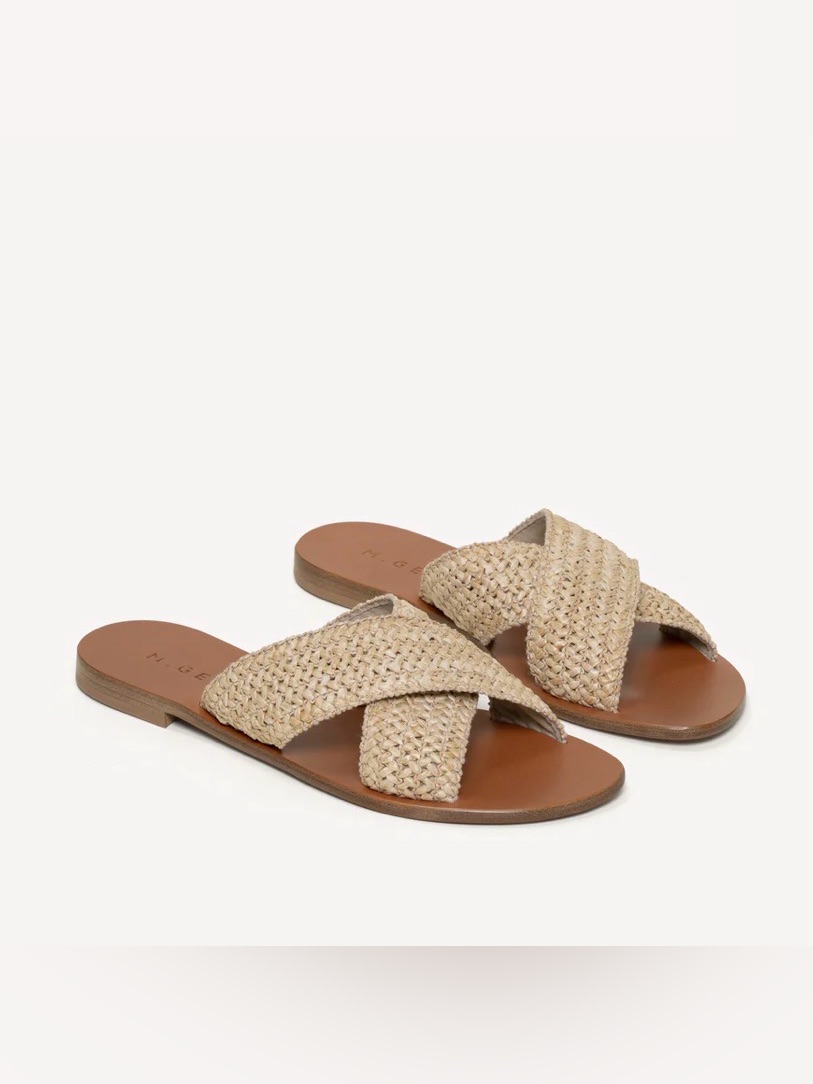 M. Gemi Gabriela Raffia Sandal